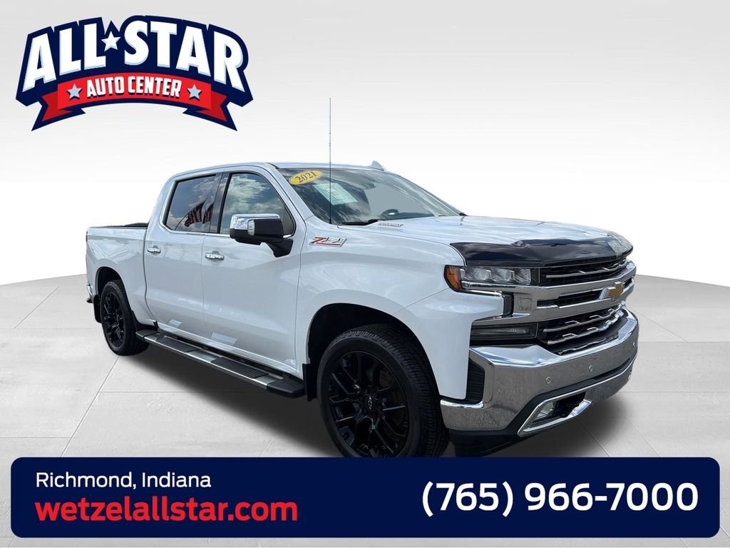 Used 2021 White Chevrolet LTZ image 1