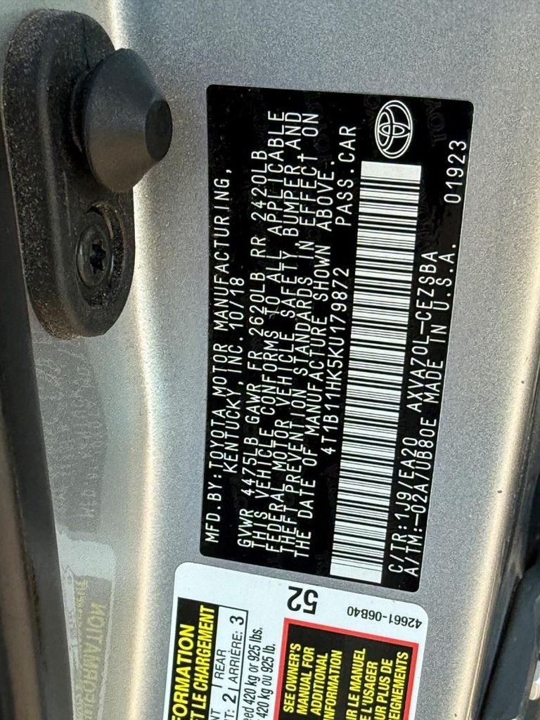 Used 2019 Celestial Silver Metallic Toyota SE image 31