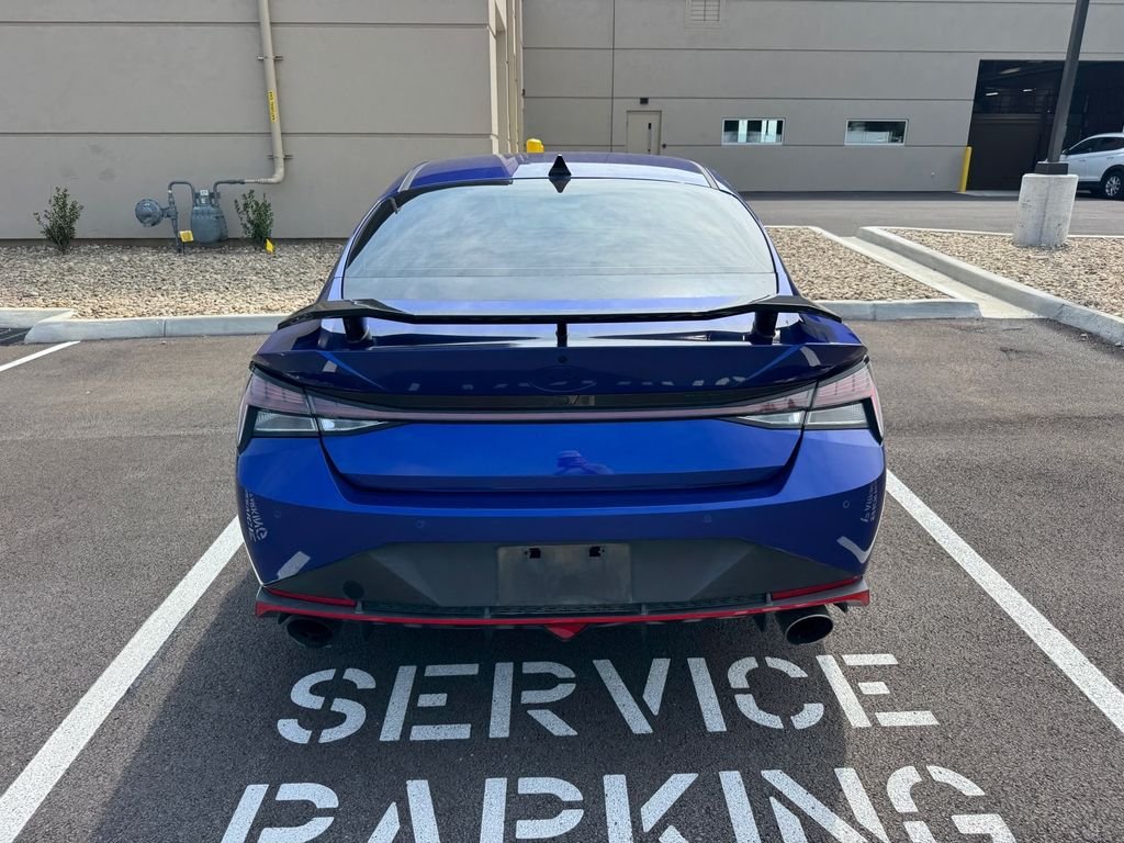 Used 2022 Blue Hyundai Base image 18