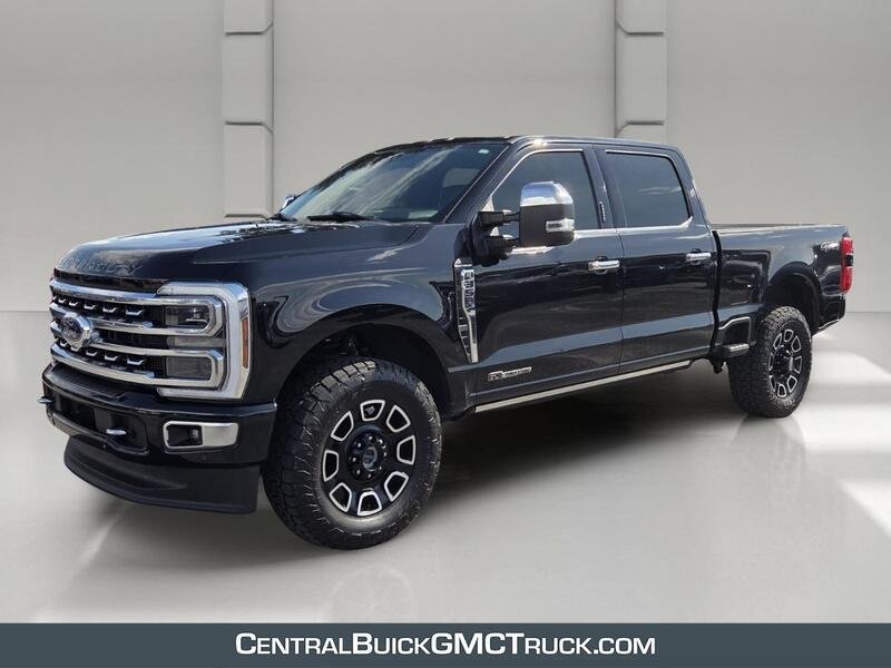 Used 2024 Black Metallic FORD PLATINUM 4WD CREW CAB 6.75