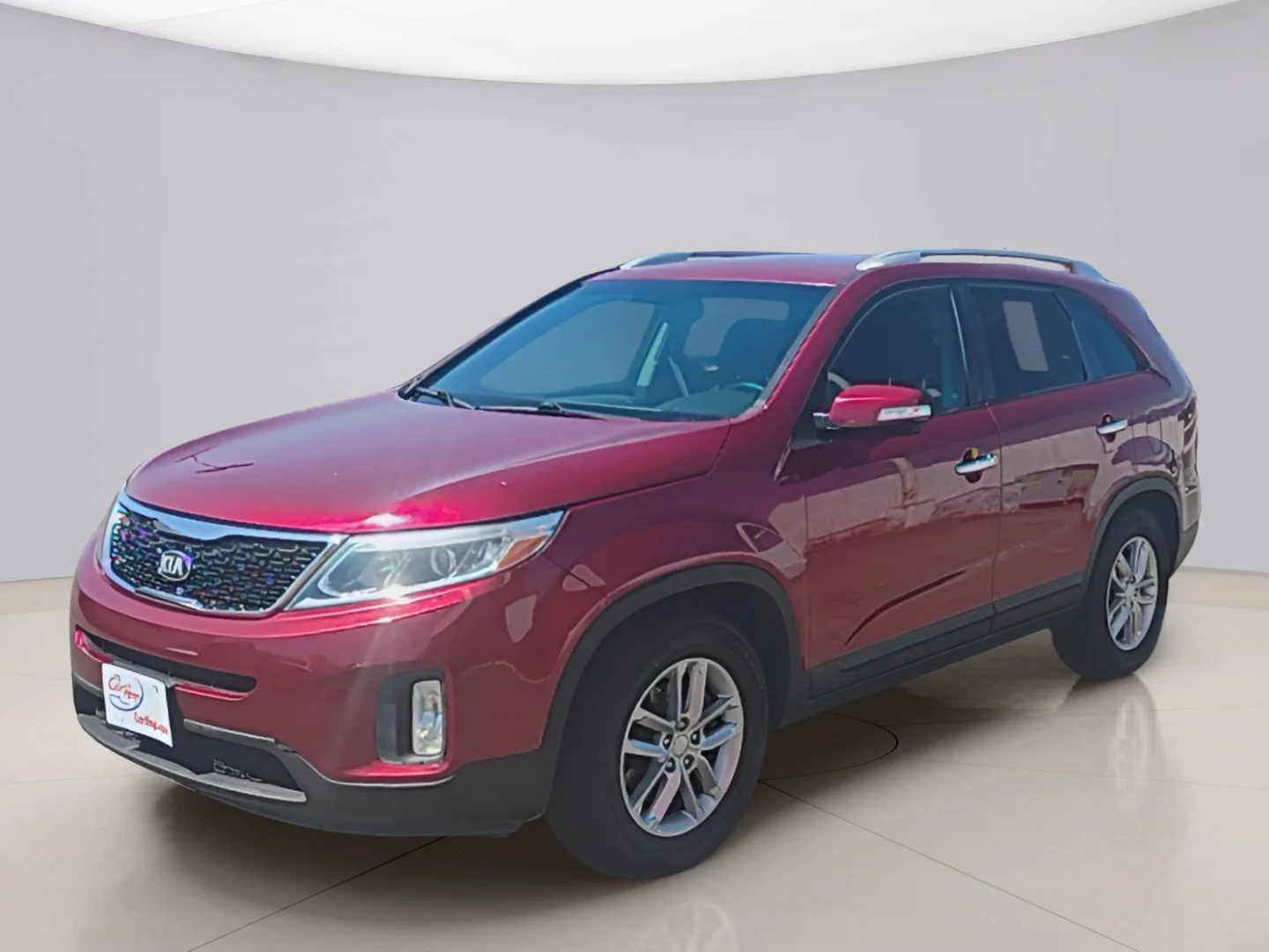 Used 2014 Red Kia LX 2WD image 1