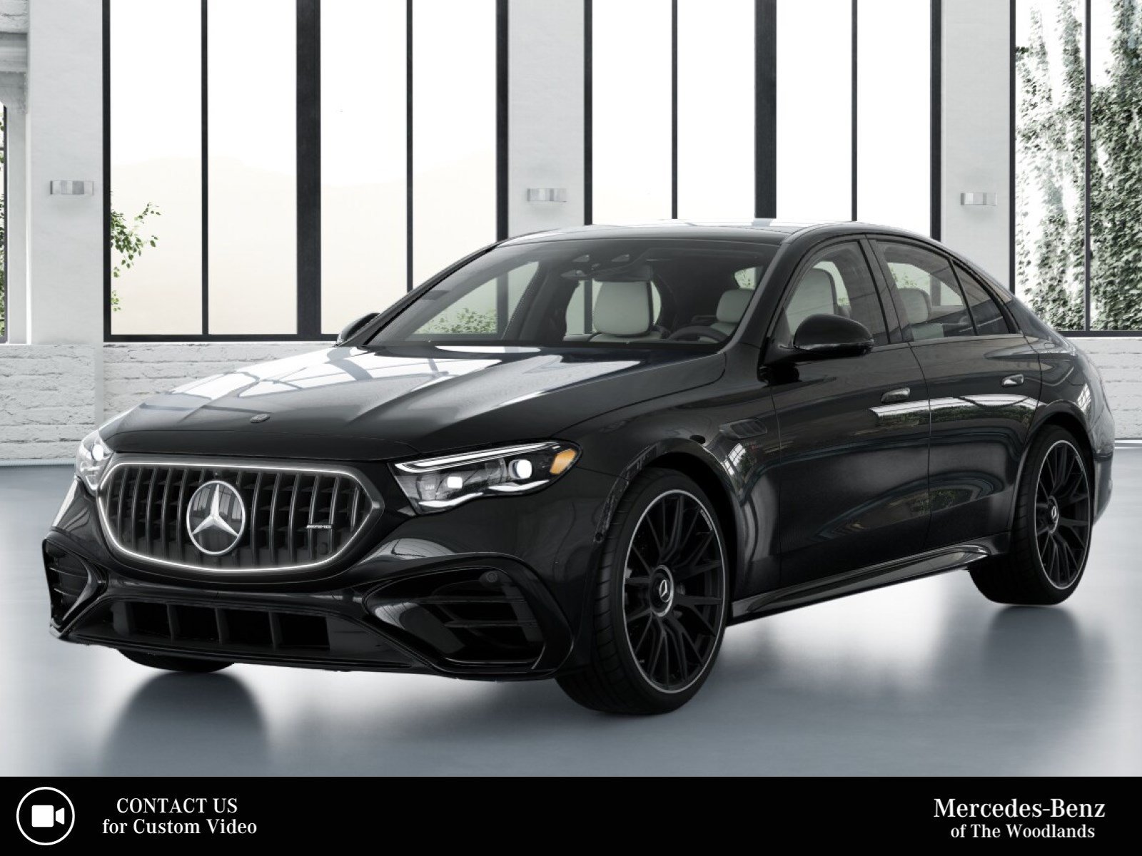 New 2026 Obsidian Black Metallic Mercedes-Benz E 53 AMG® image 1