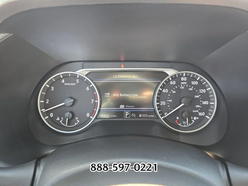 Used 2024 Super Black NISSAN SV image 29