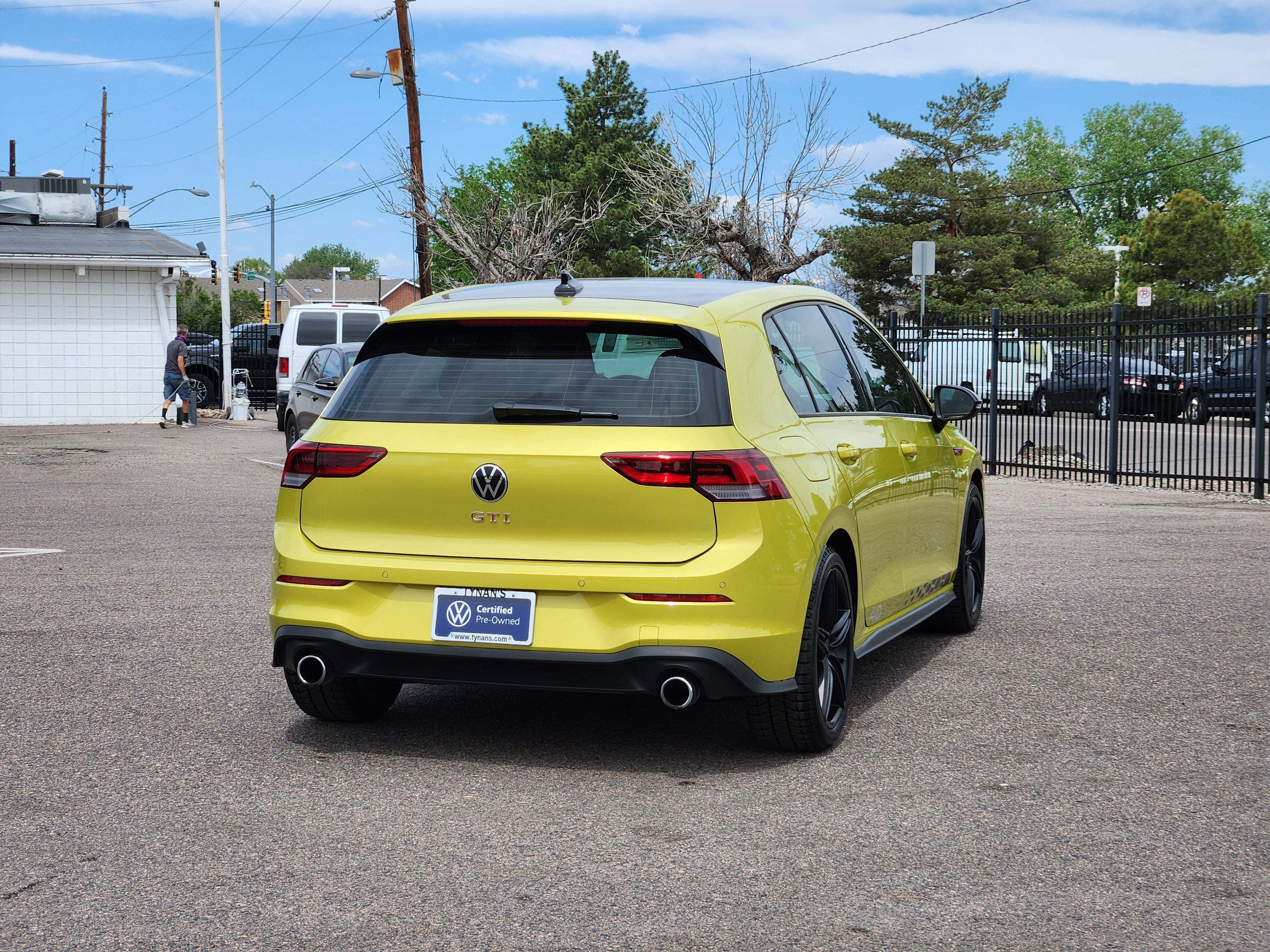 Certified Used 2023 Yellow Volkswagen 2.0T 40th Anniversary Edition image 7