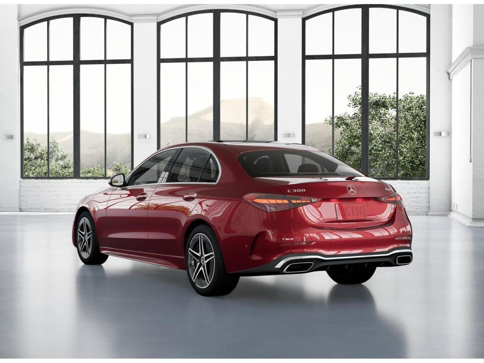 New 2027 MANUFAKTUR Patagonia Red Metallic Mercedes-Benz C 300 image 12