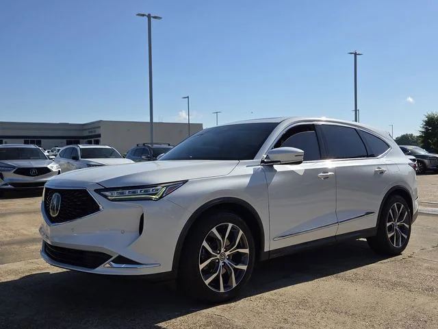Certified Used 2022 Platinum White Pearl Acura TECH image 7
