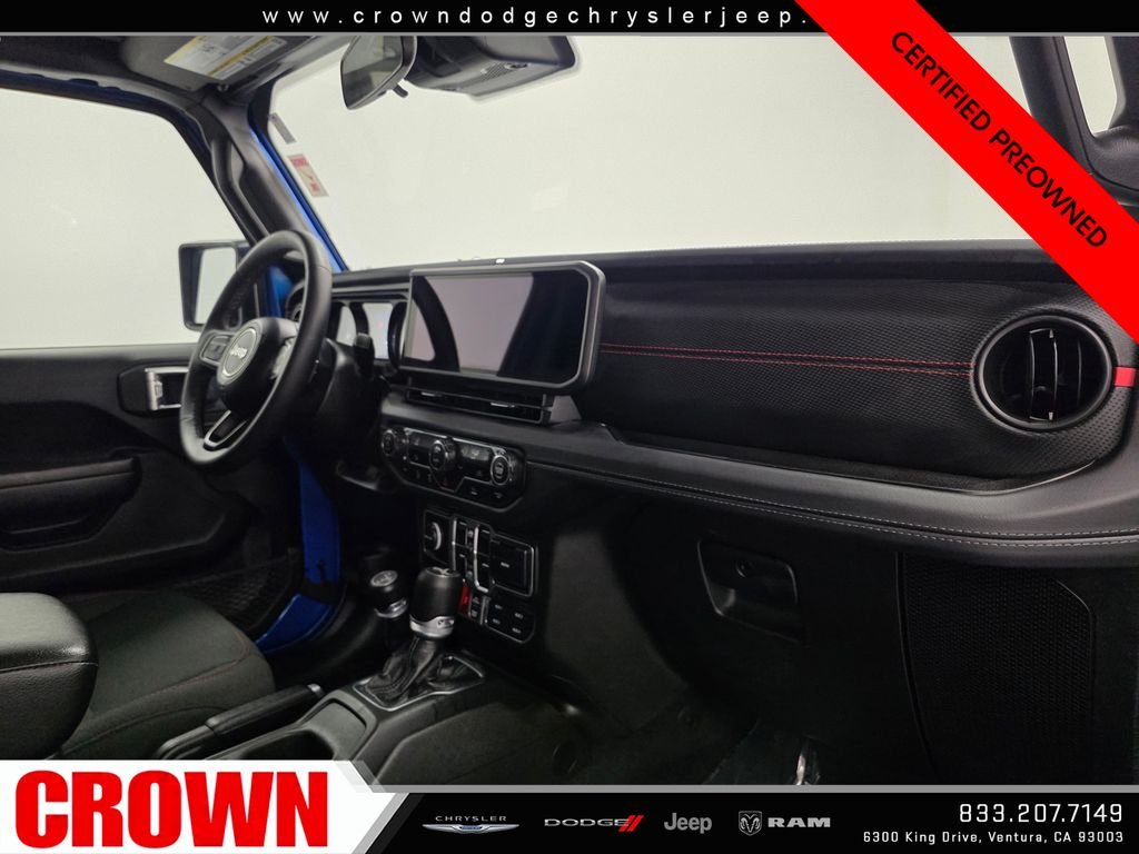 Certified Used 2025 Blue Jeep Rubicon image 15