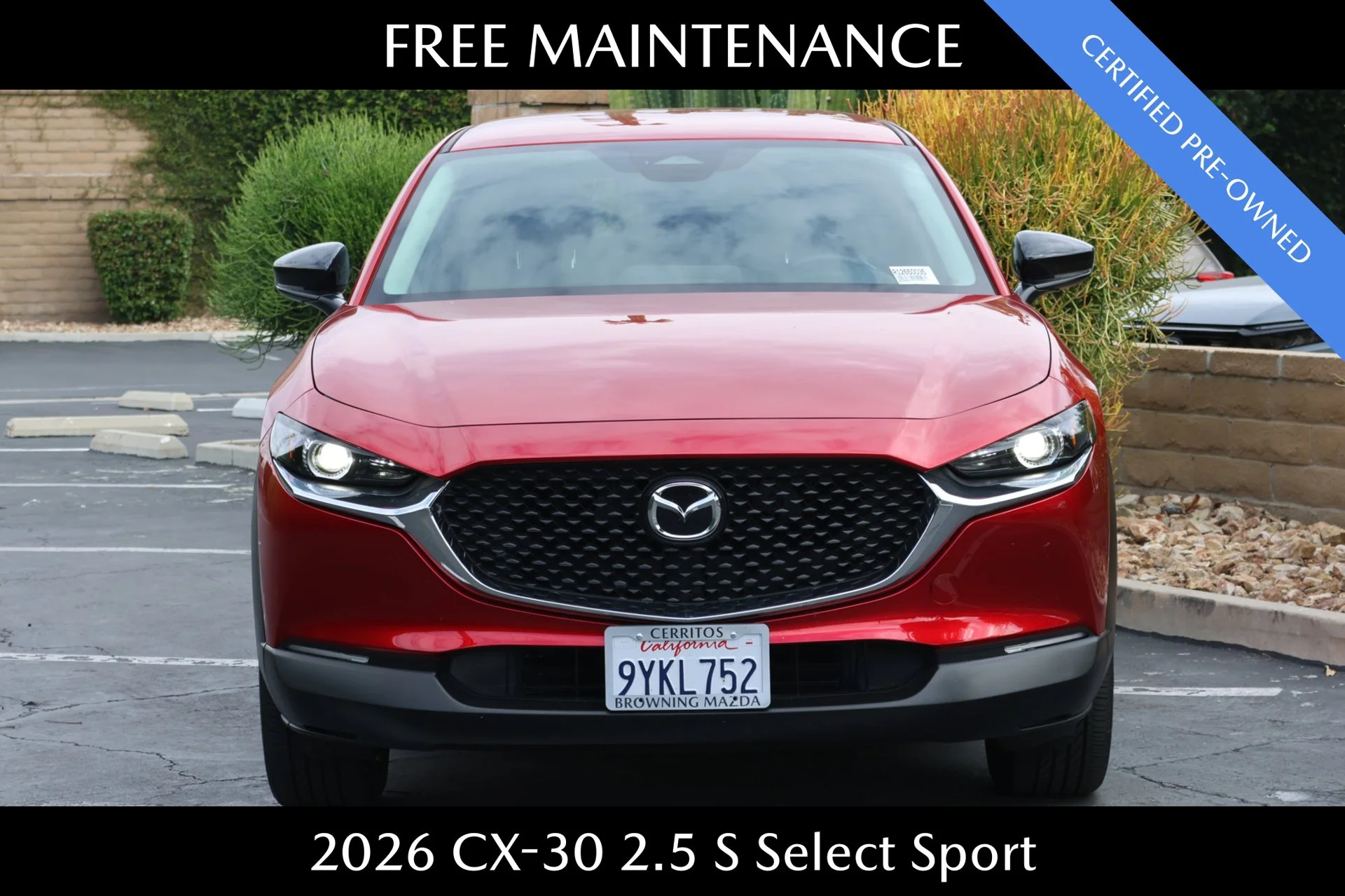 Certified Used 2026 Red Mazda 2.5 S Select Sport image 3