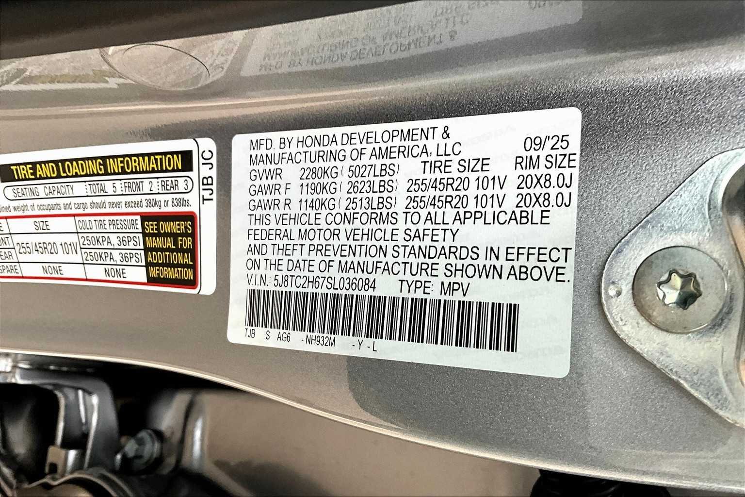 New 2025 Solar Silver Metallic Acura w/A-Spec Package image 16