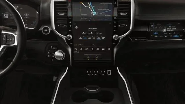 New 2026 Hydro Blue Pearl-Coat Exterior Paint RAM Laramie image 17
