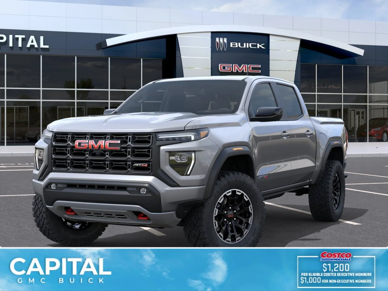 New 2026 STERLING METALLIC GMC 4WD AT4 image 1