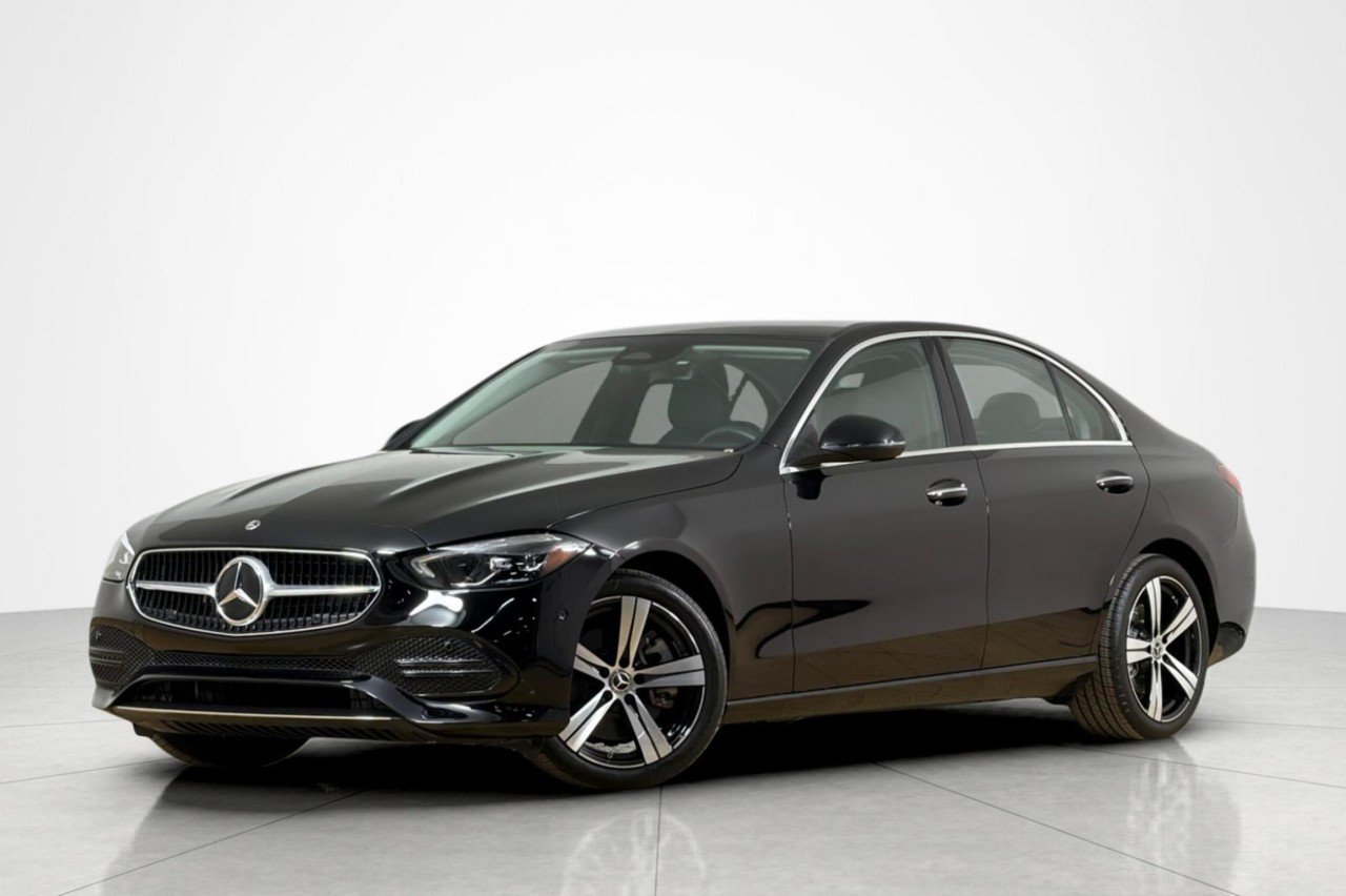 Certified Used 2024 Black Mercedes-Benz C 300 image 1
