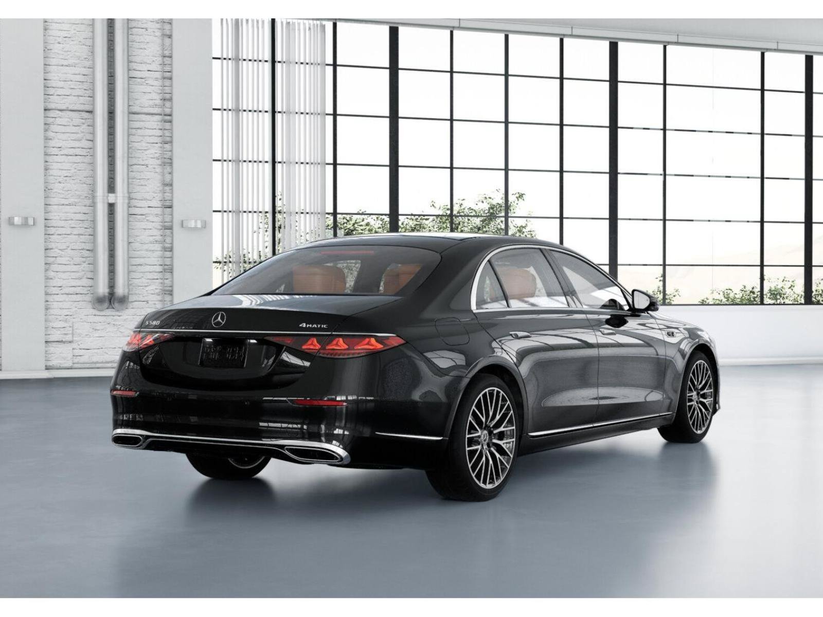 New 2027 Obsidian Black Metallic Mercedes-Benz S 580 4MATIC® Sedan image 10