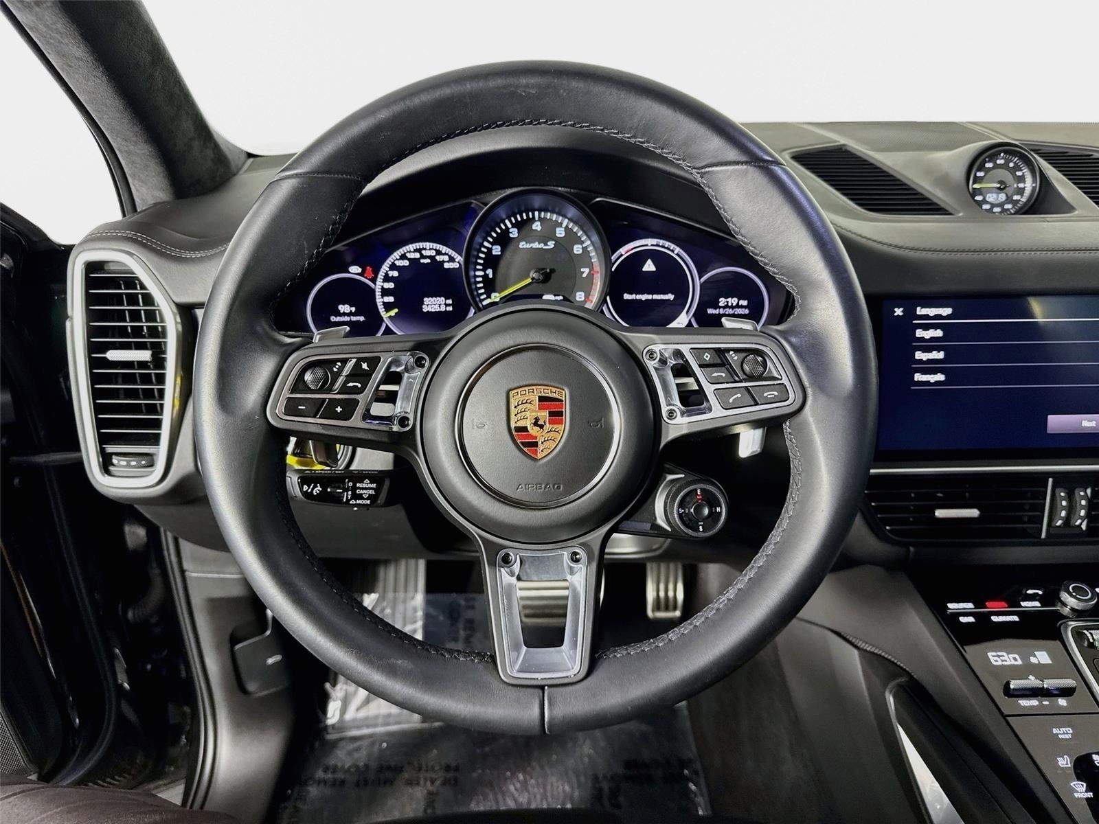 Used 2023 Chromite Black Metallic Porsche Turbo S image 12