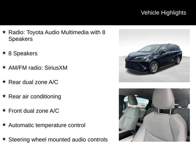 Used 2026 Black Toyota LE image 7