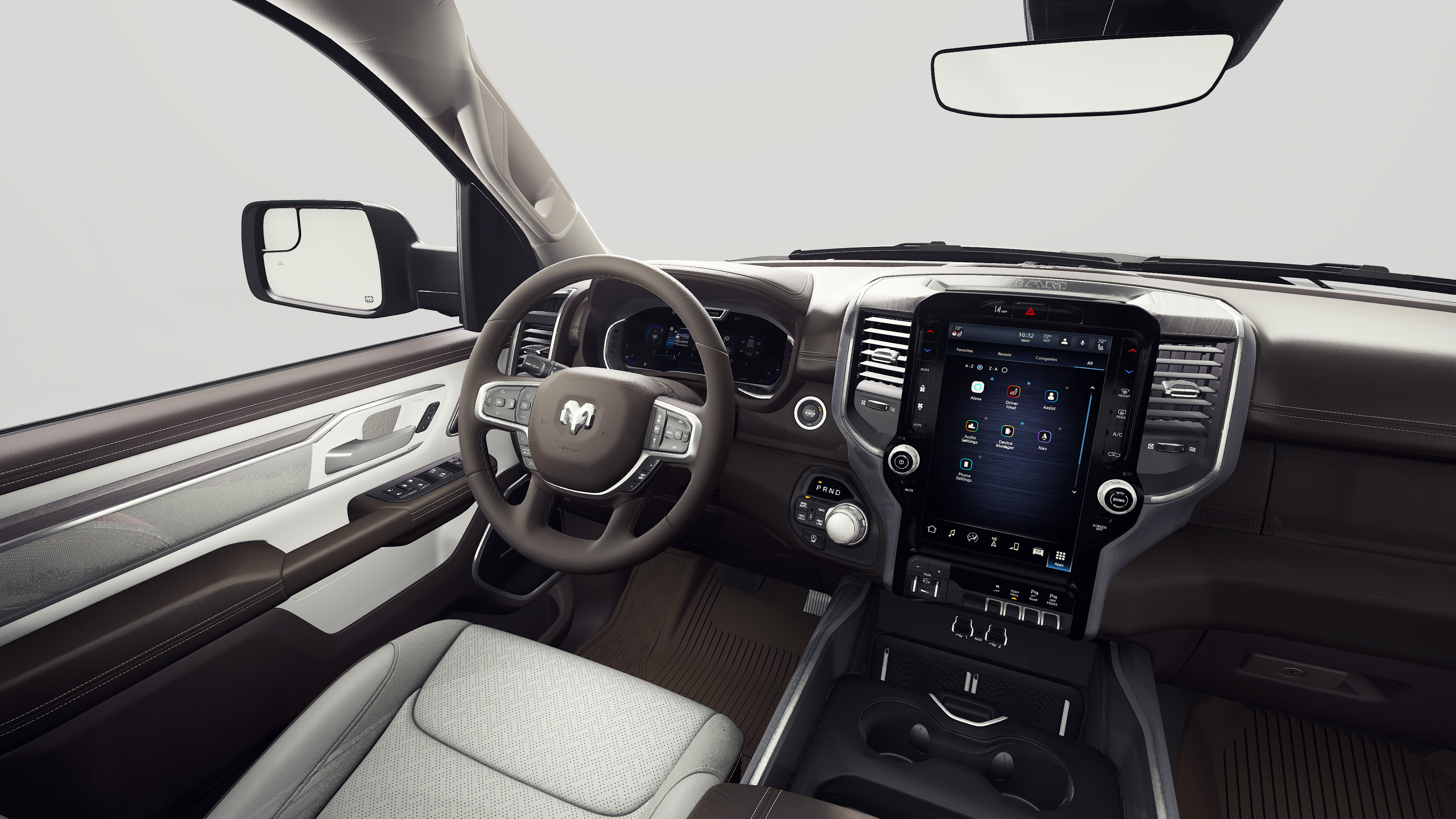 New 2027 Diamond Black Crystal Pearl-Coat Exterior Paint RAM Laramie image 20