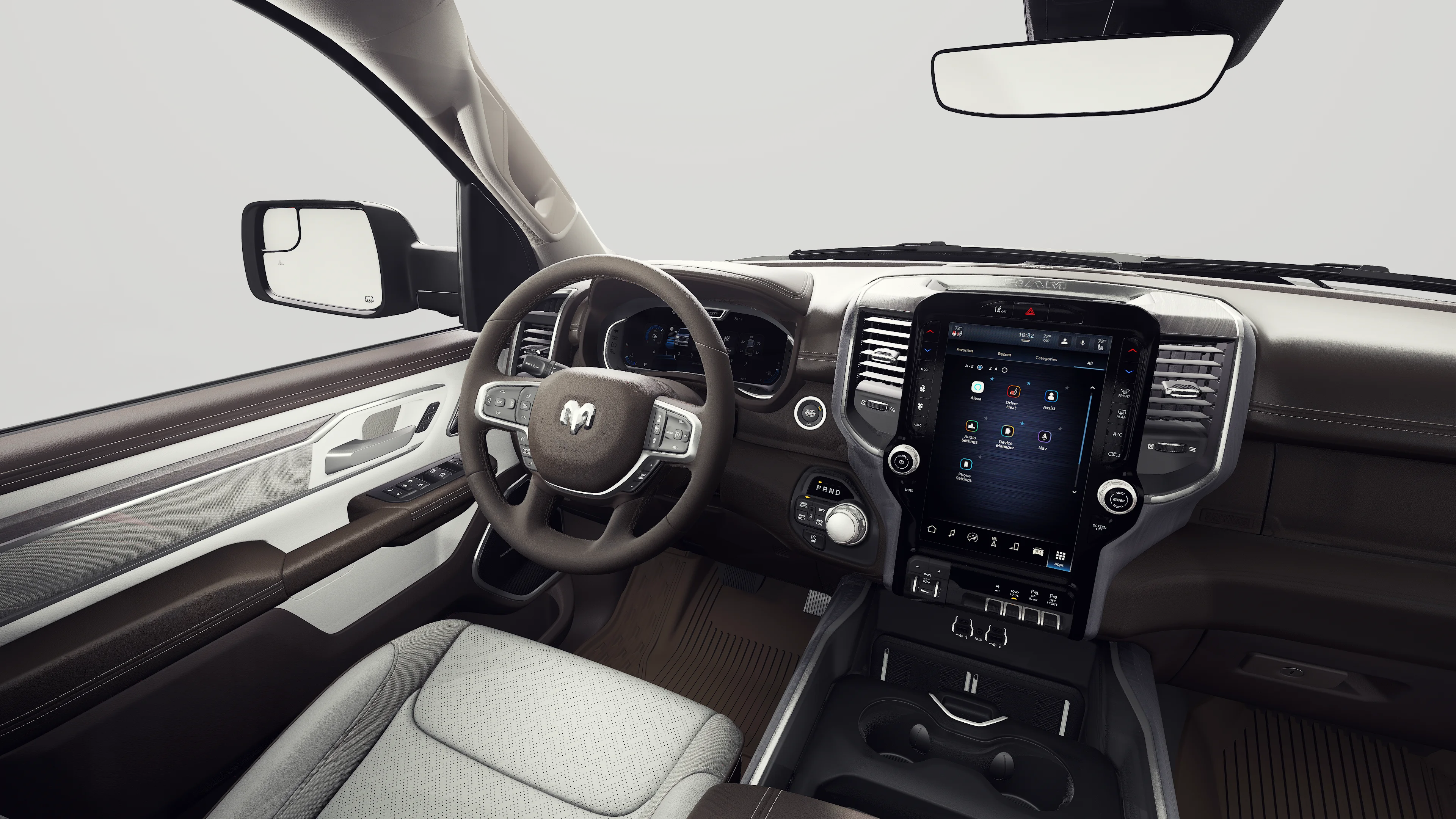New 2027 Diamond Black Crystal Pearl-Coat Exterior Paint RAM LARAMIE image 8