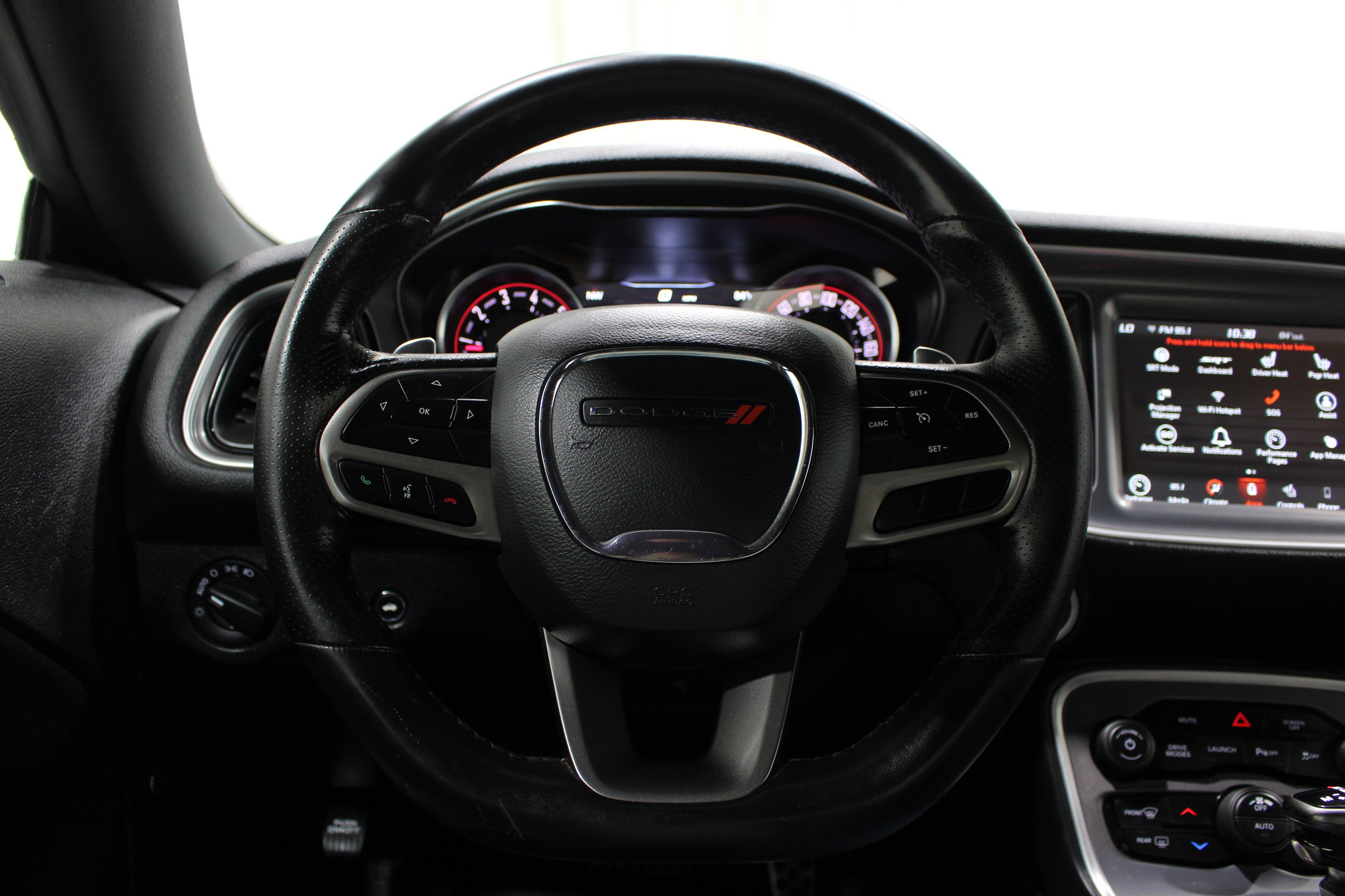 Used 2021 Pitch Black Clearcoat Dodge R/T Scat Pack Widebody image 9
