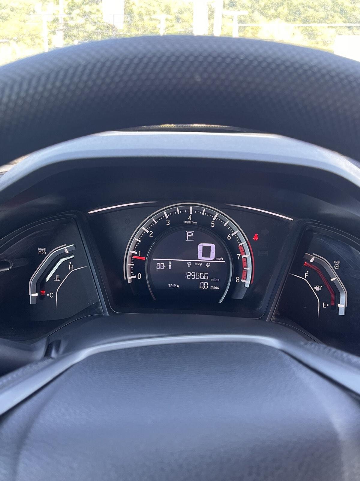 Used 2017 Crystal Black Pearl Honda LX image 22