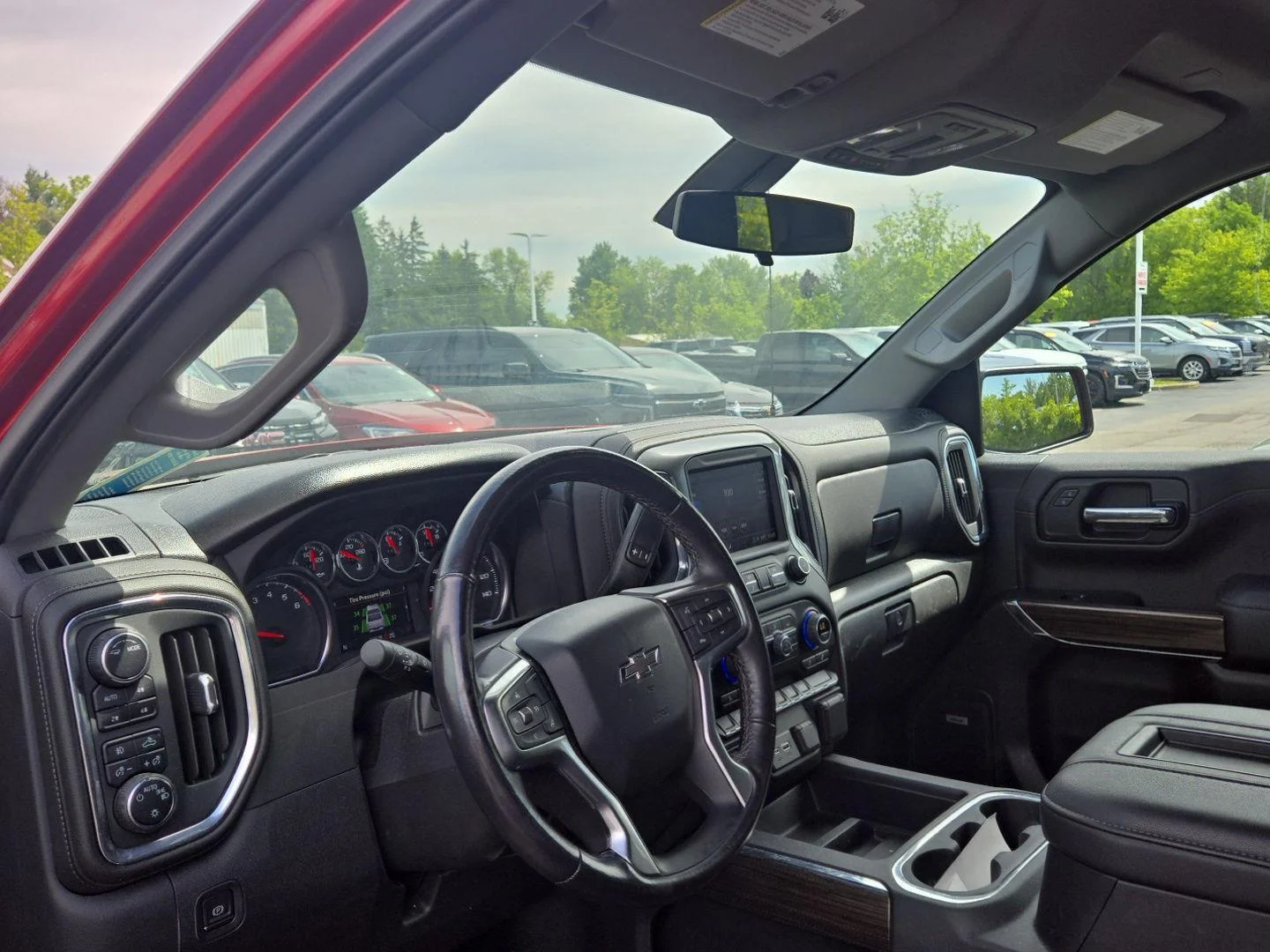 Used 2022 Cherry Red Tintcoat Chevrolet RST image 2