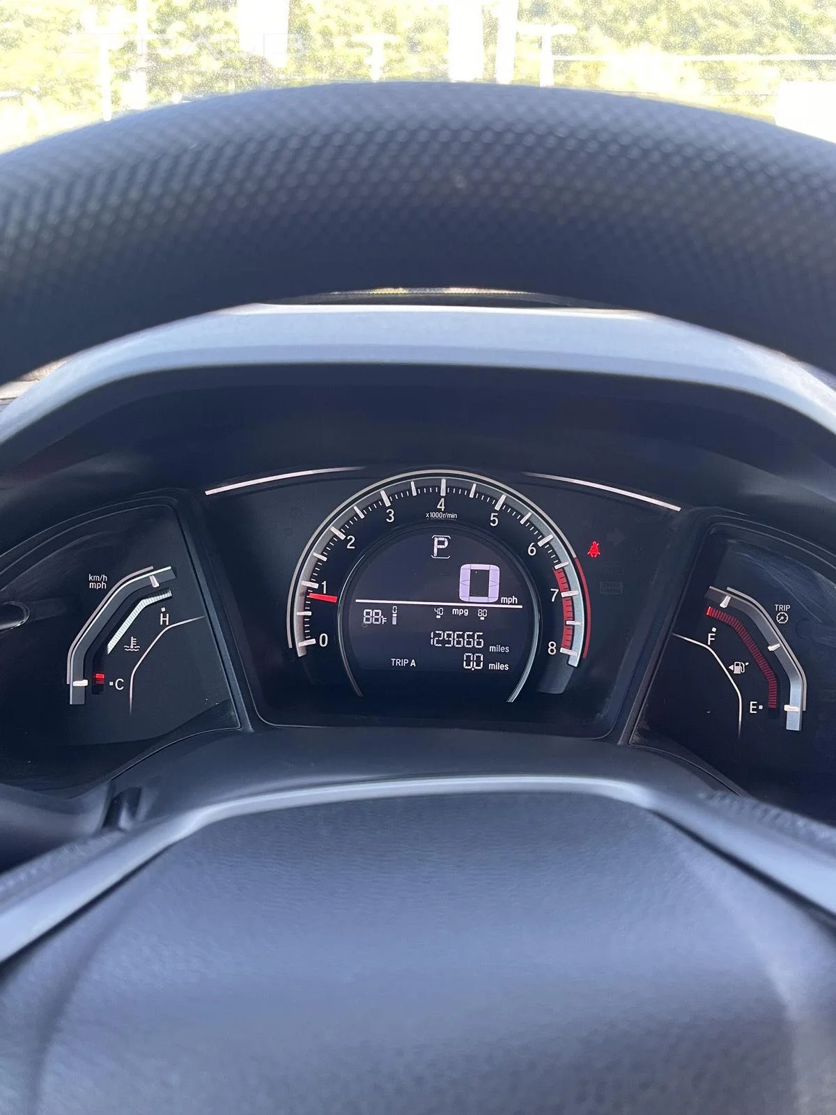 Used 2017 Crystal Black Pearl Honda LX image 22