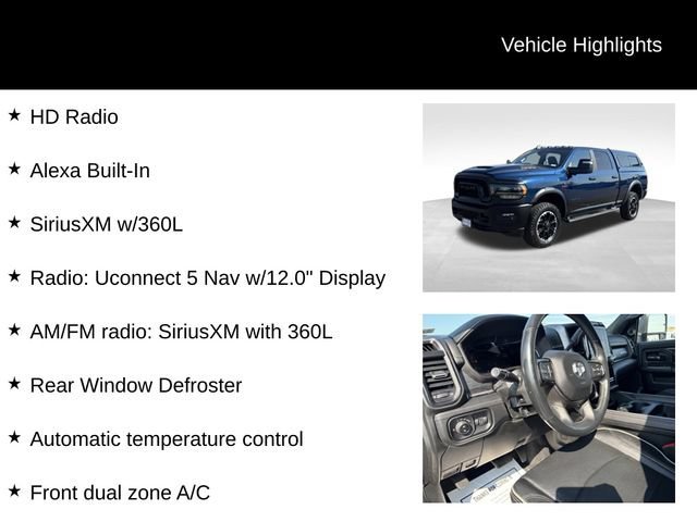 Used 2023 Blue Ram Power Wagon Rebel Crew Cab 4x4 6'4