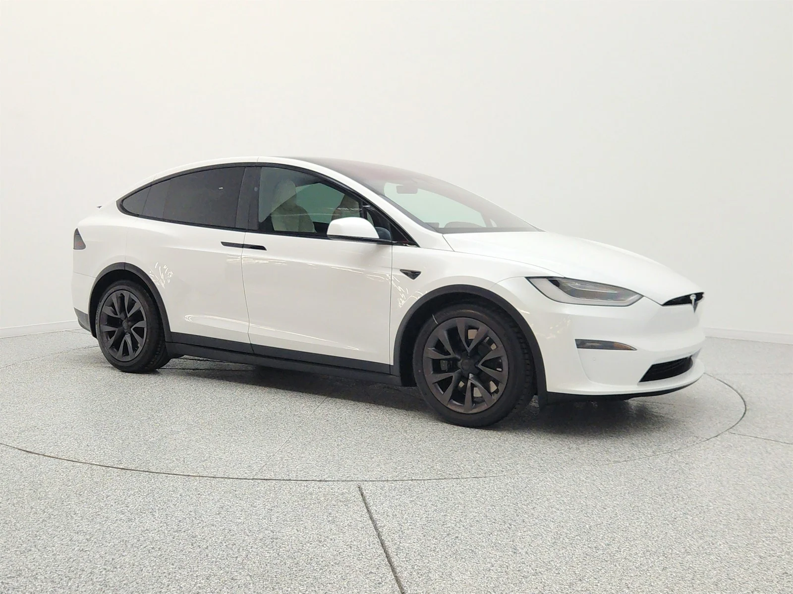 Used 2023 Pearl White Multi-Coat Tesla AWD image 3