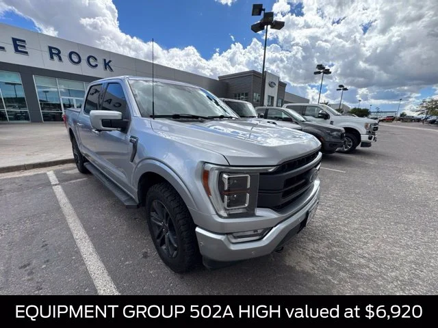 Used 2021 Silver Ford Lariat image 3