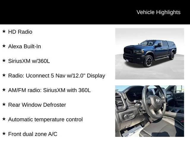 Used 2023 Blue Ram Power Wagon Rebel Crew Cab 4x4 6