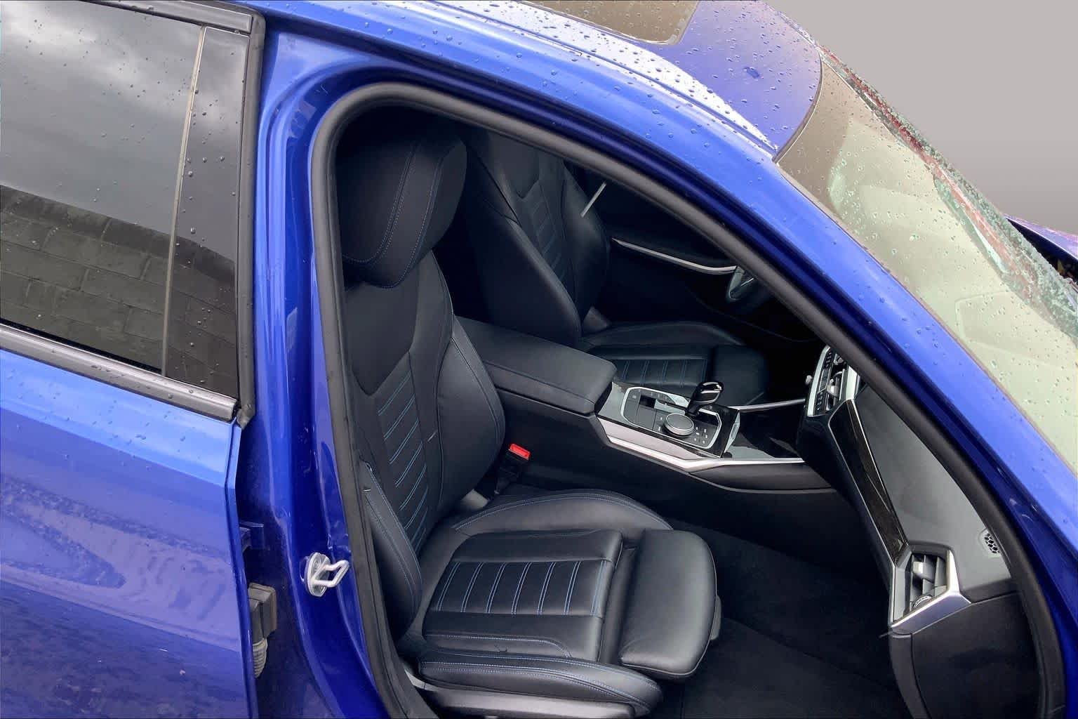 Used 2021 Portimao Blue Metallic BMW M340i xDrive image 8