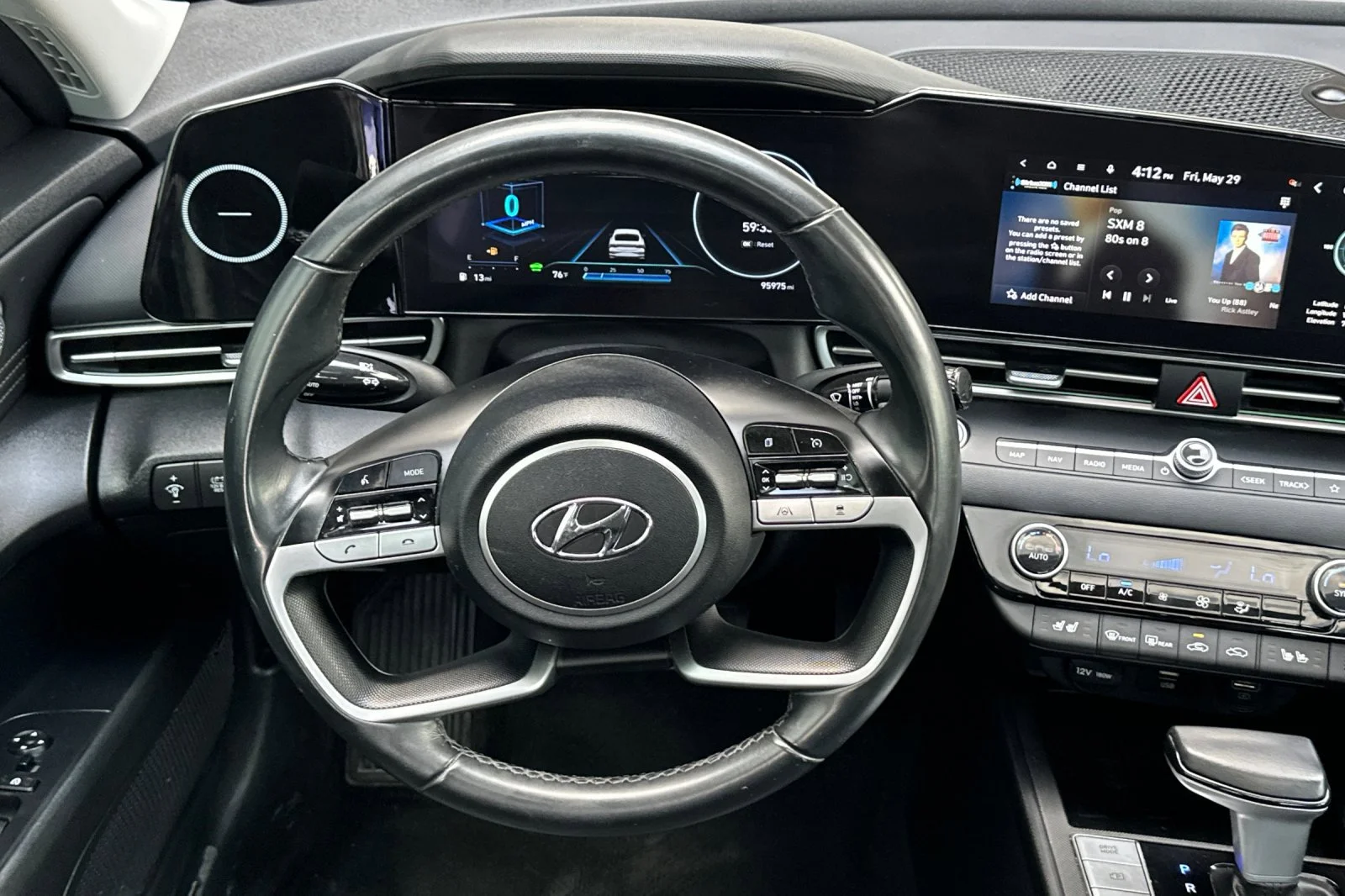 Used 2023 Intense Blue Hyundai Limited image 14