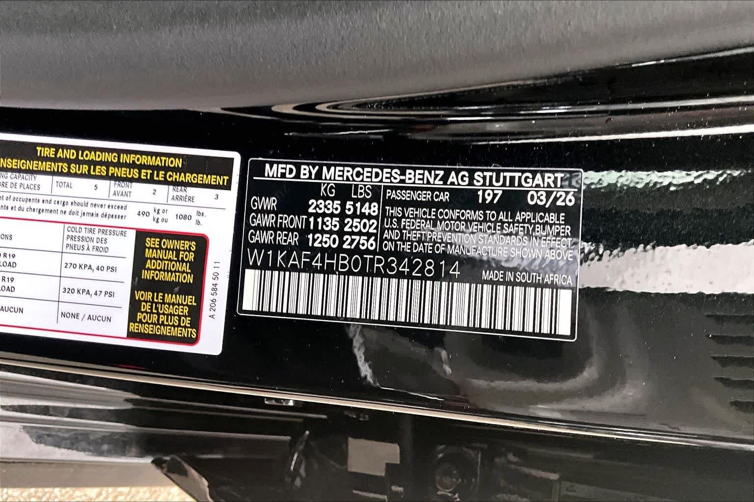 New 2026 Obsidian Black Metallic Mercedes-Benz C 300 image 16