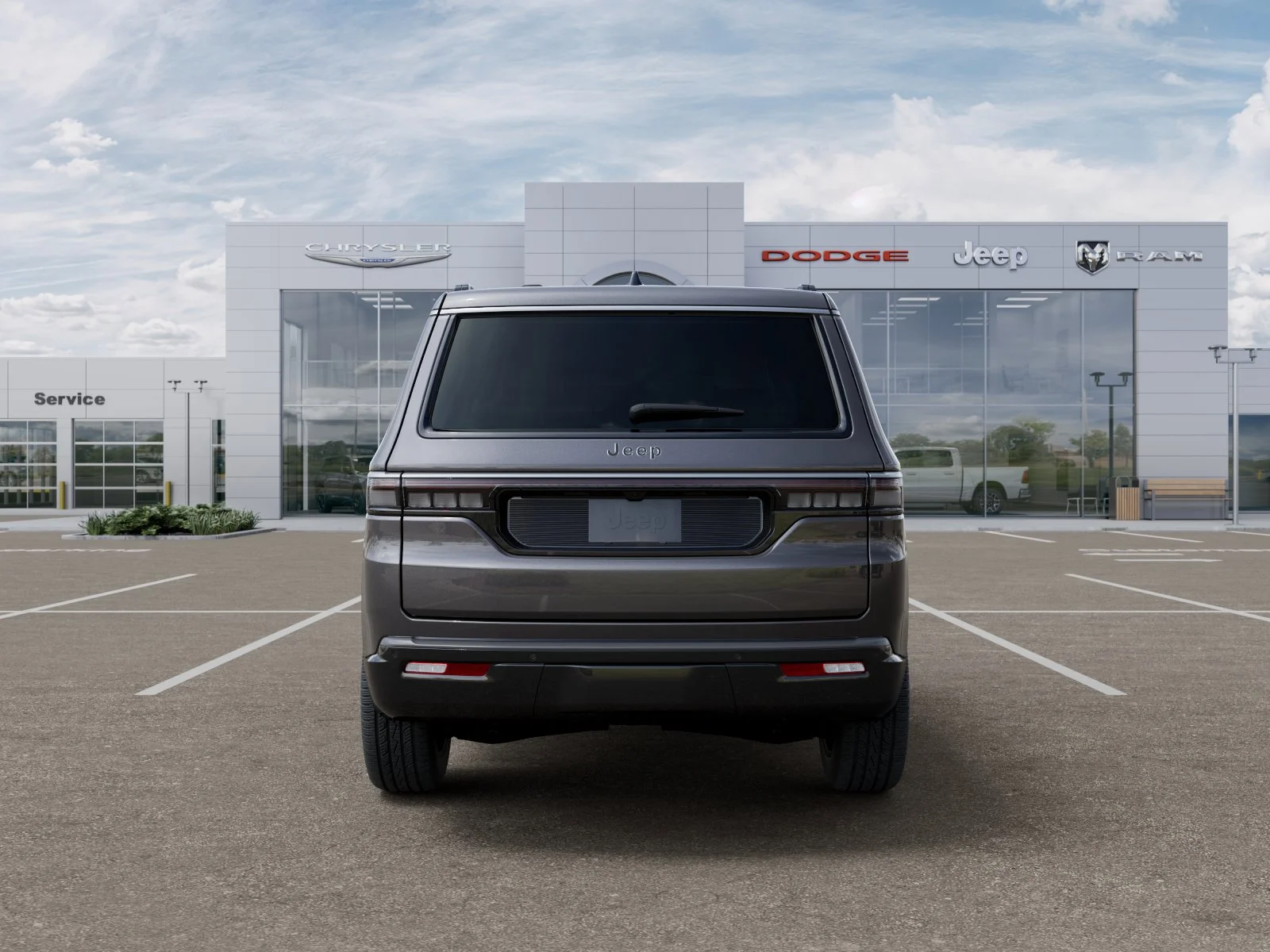 New 2026 Baltic-Gray Metallic Clear-Coat Exterior Paint Jeep  image 8