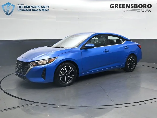 Used 2024 Electric Blue Metallic Nissan SV image 5