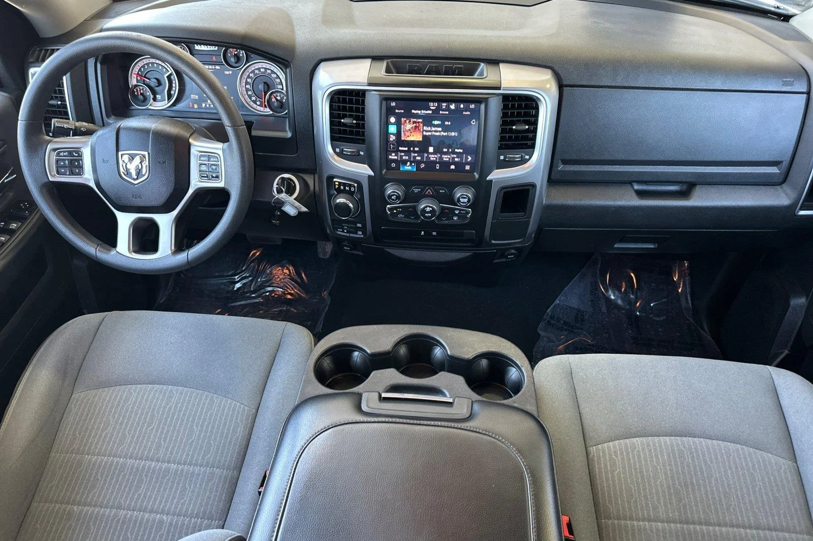 Used 2023 Bright White Clearcoat Ram SLT image 13