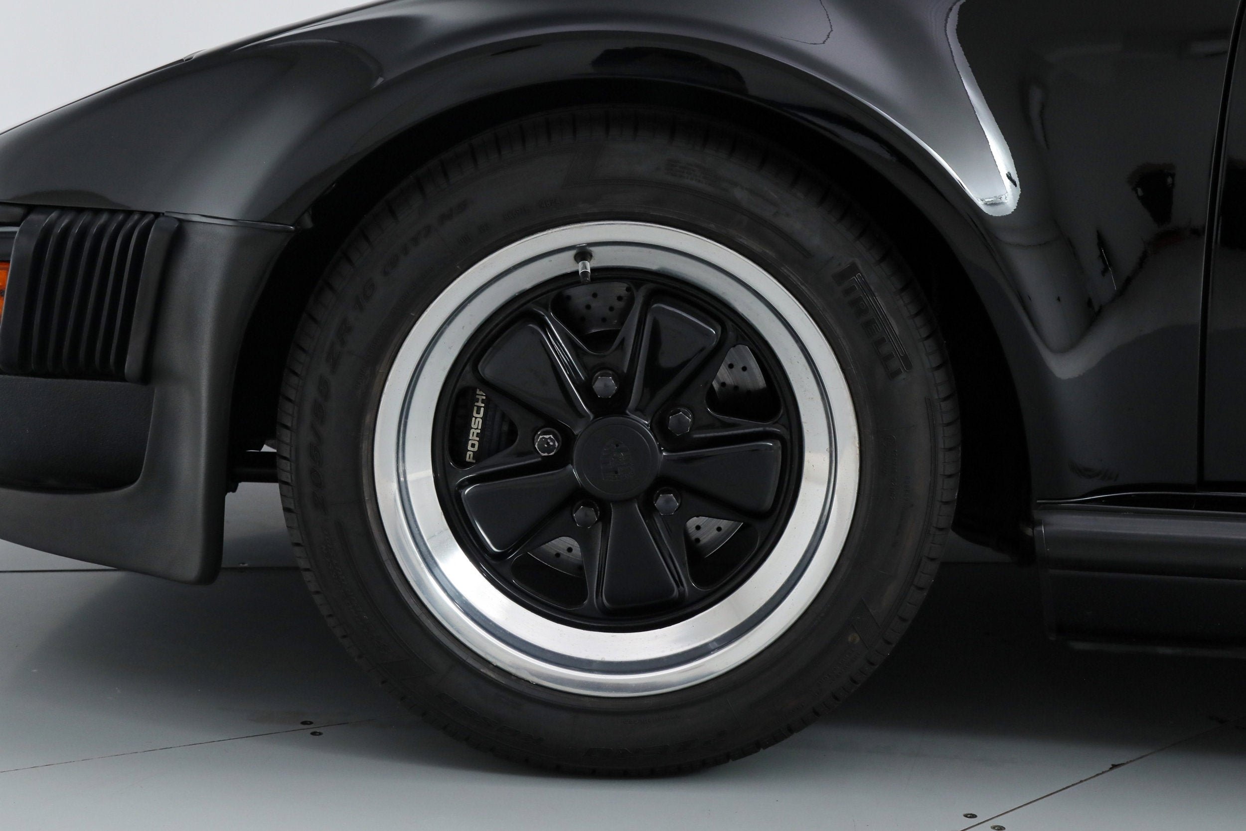 Used 1989 Black Porsche Turbo Cabriolet Slantnose image 60