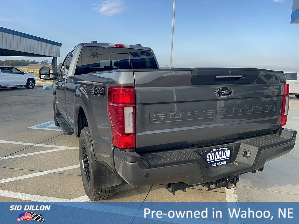 Used 2022 Carbonized Gray Metallic Ford LARIAT image 3