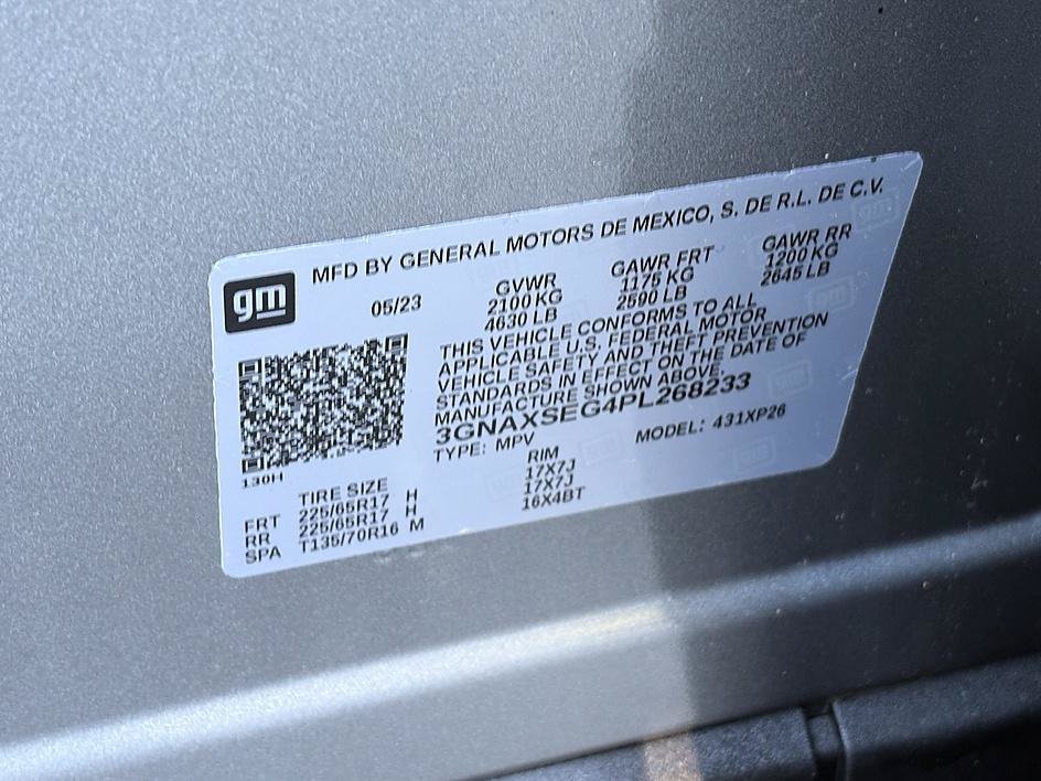 Used 2023 Sterling Gray Metallic Chevrolet LS image 25
