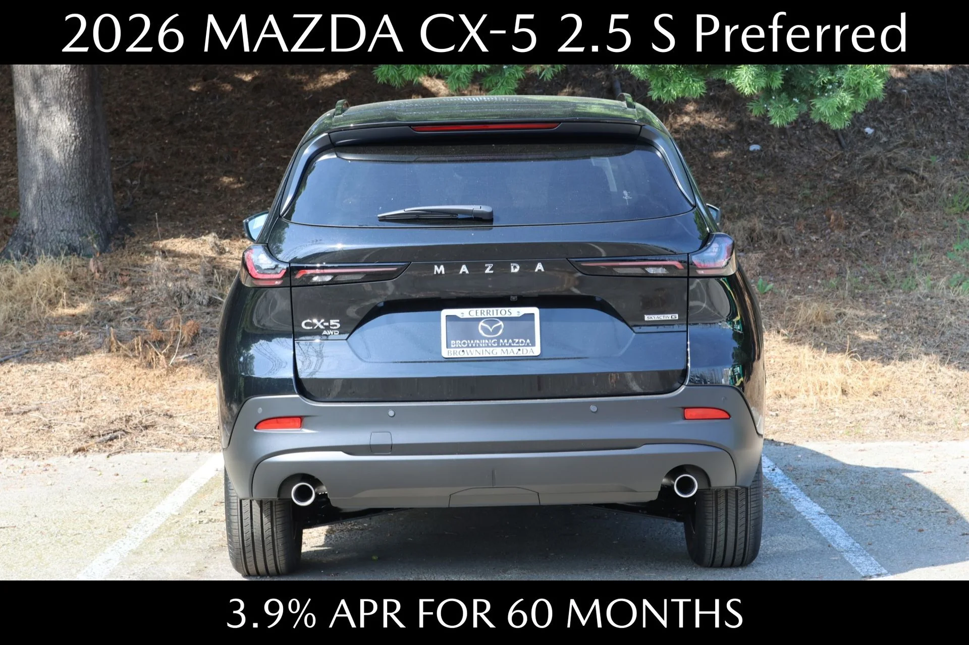 New 2026 Jet Black Mica Mazda 2.5 S Preferred AWD image 4