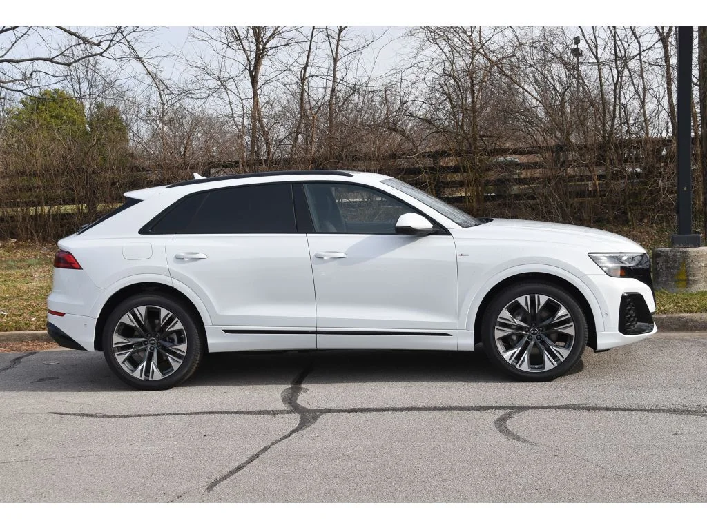 New 2026 Glacier White Metallic Audi Premium Plus image 3