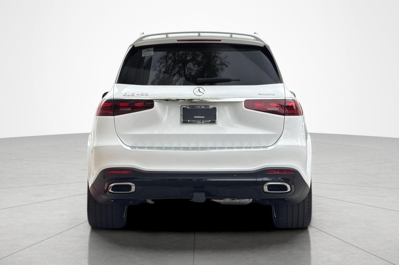 New 2026 Polar White Mercedes-Benz GLS 450 4MATIC® SUV image 4