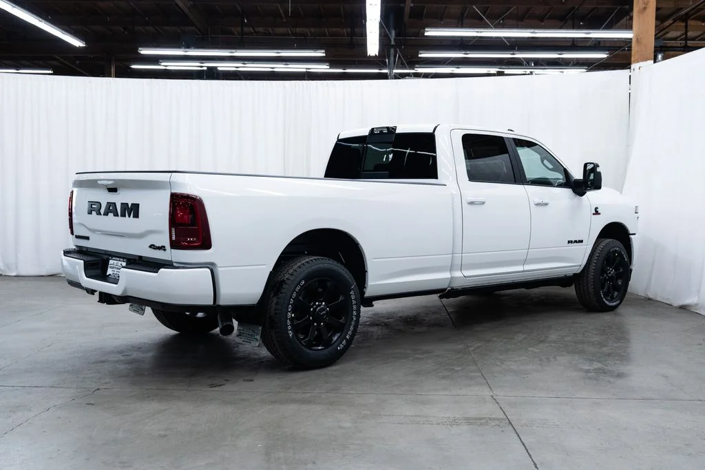 New 2026 Bright White Clear-Coat Exterior Paint RAM Laramie image 6