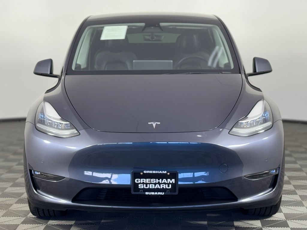 Used 2021 Tesla Model Y Long Range with VIN 5YJYGAEE6MF296089 for sale in Portland, OR