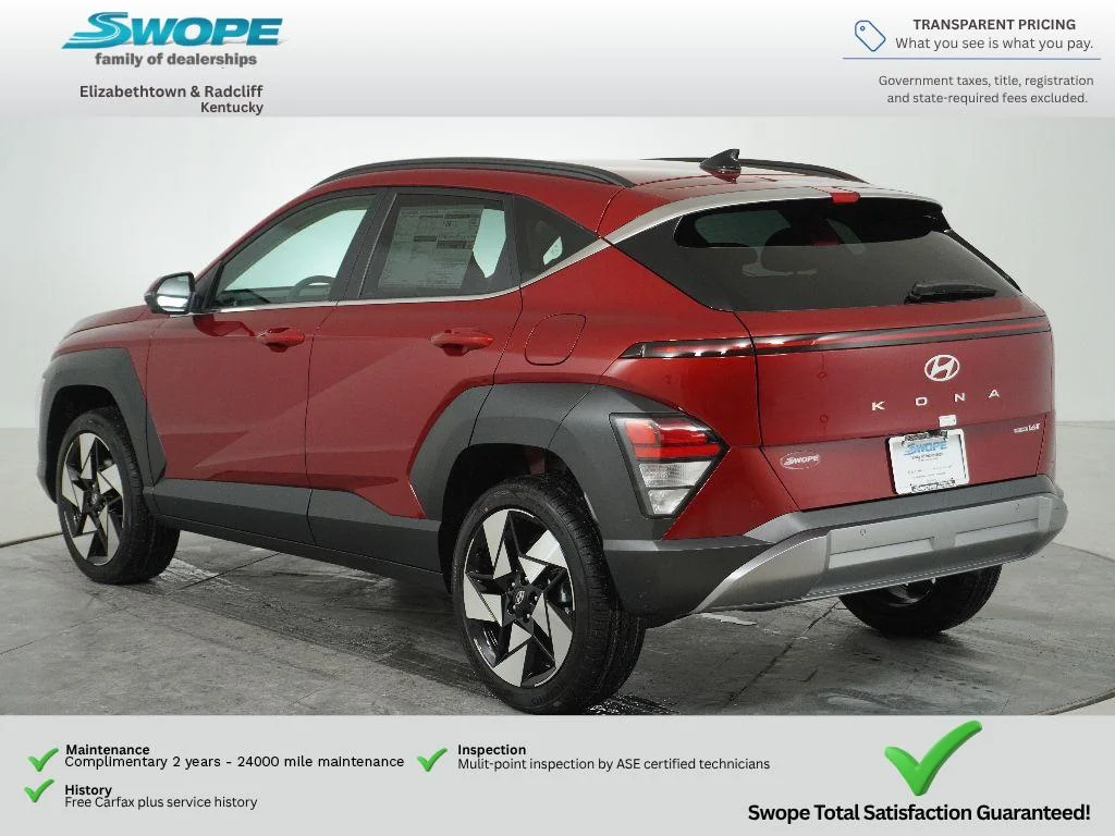 New 2026 Ultimate Red Metallic Hyundai Limited image 5