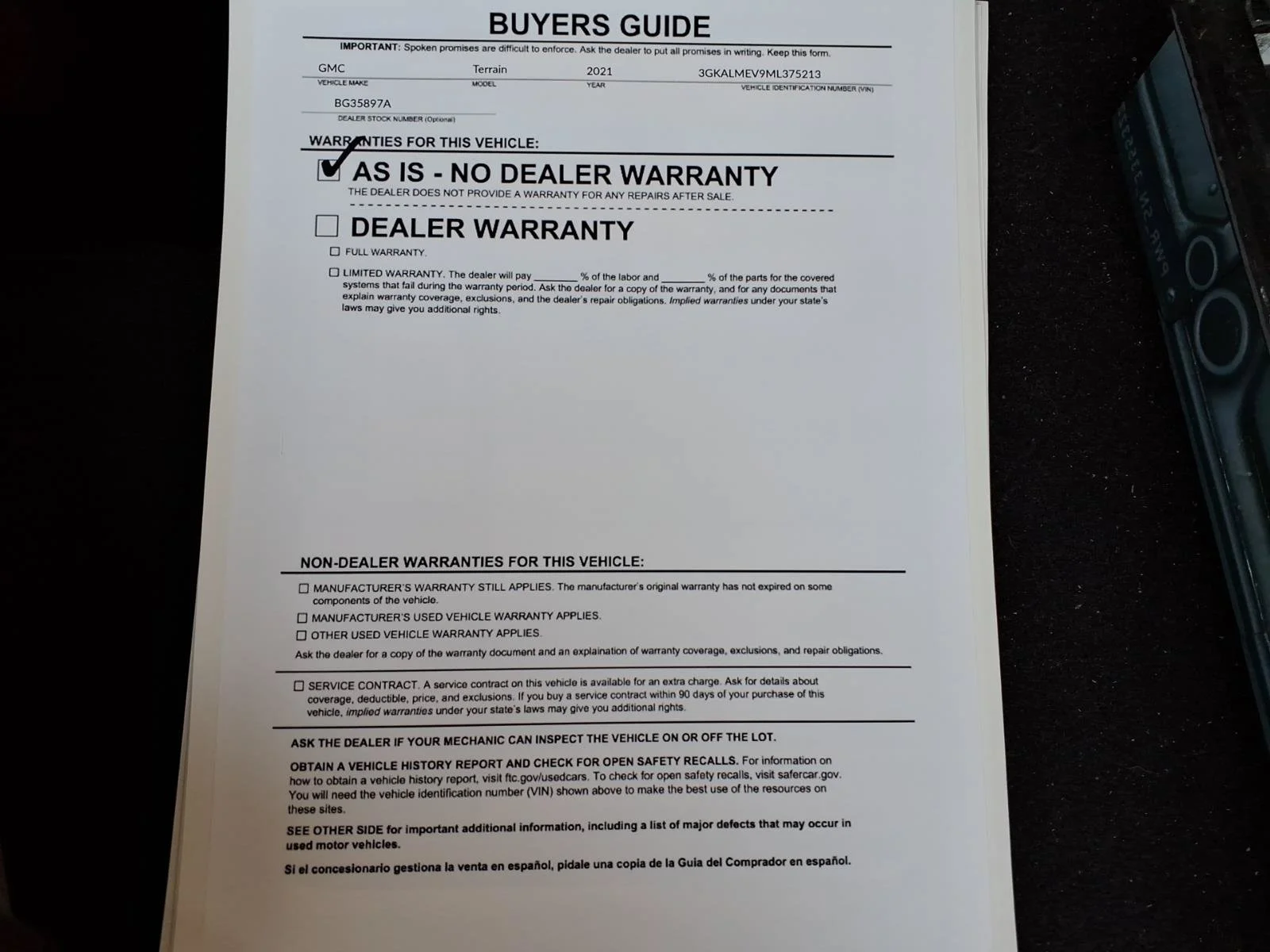 Used 2021 GRAPHITE GRAY METALLIC GMC SLE image 35