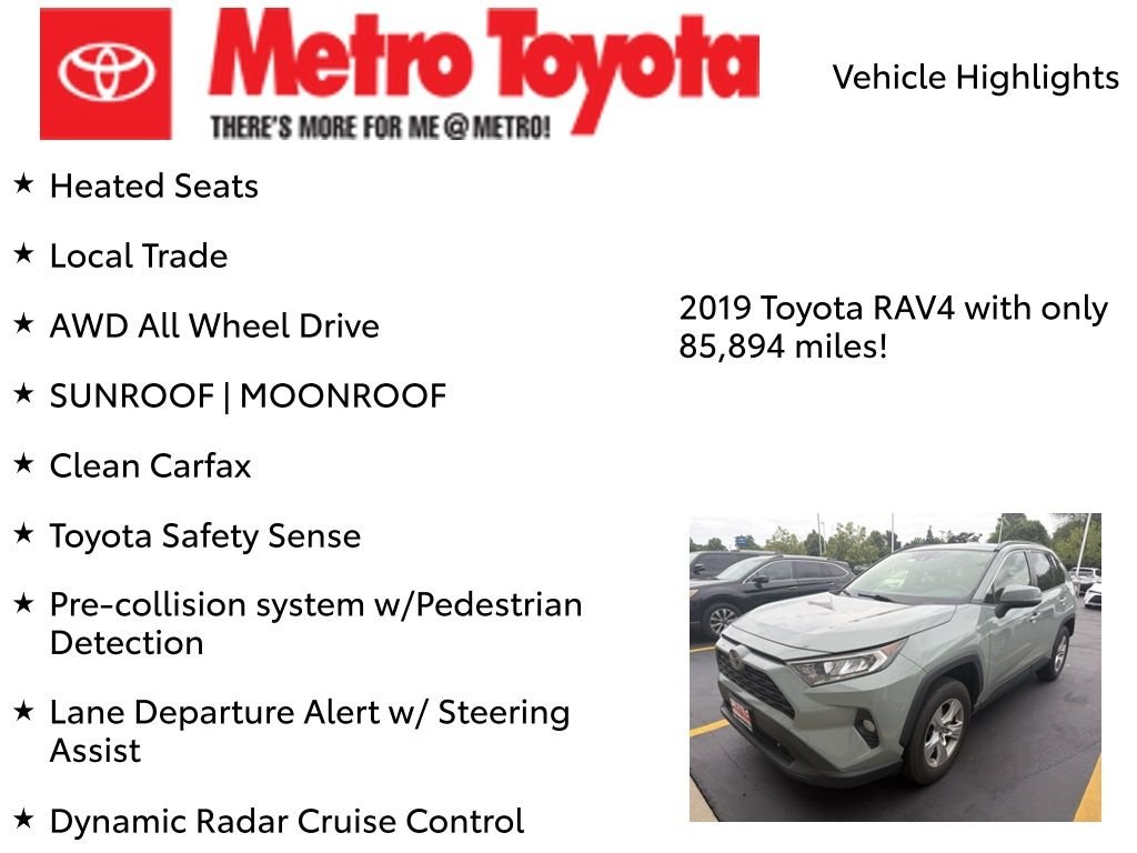 Used 2019 Green Toyota XLE image 6