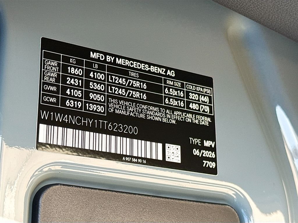 New 2026 Blue Gray Mercedes-Benz Cargo 170 WB image 28