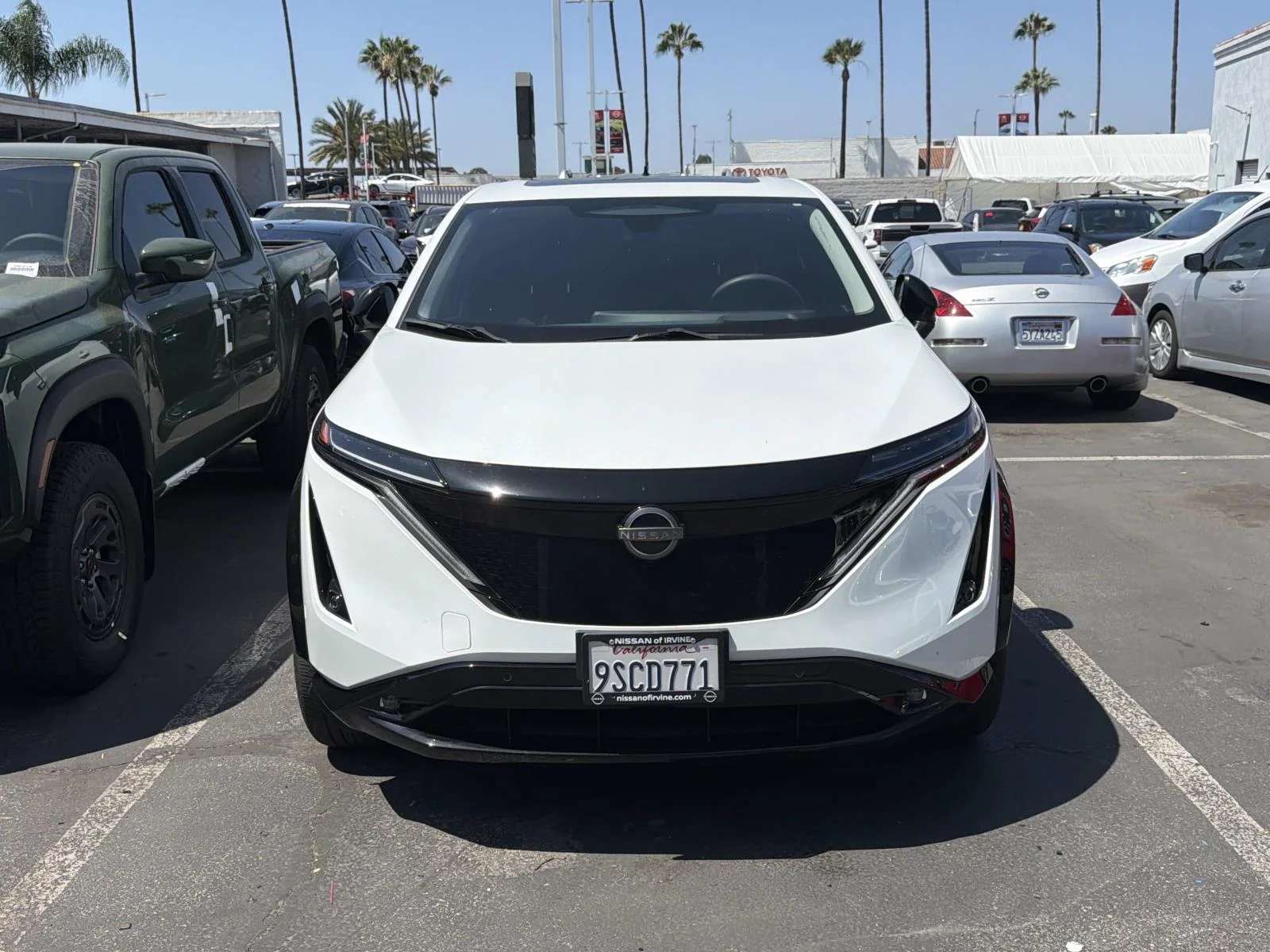 Used 2024 Nissan ARIYA Platinum+ with VIN JN1DF0CD7RM731290 for sale in Tustin, CA