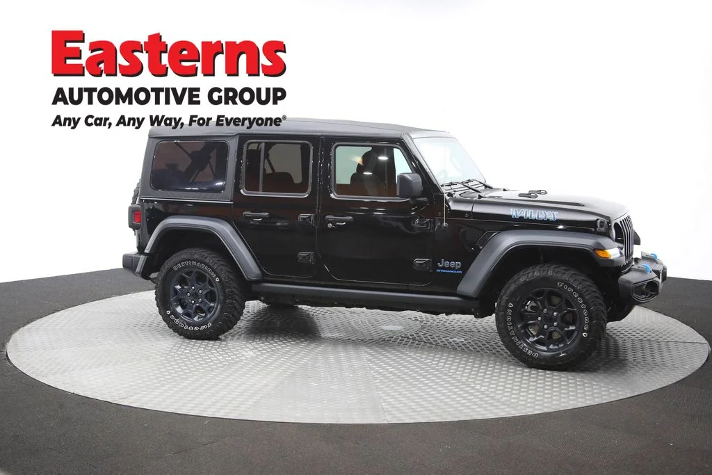 Used 2023 Black Jeep Willys 4xe image 49