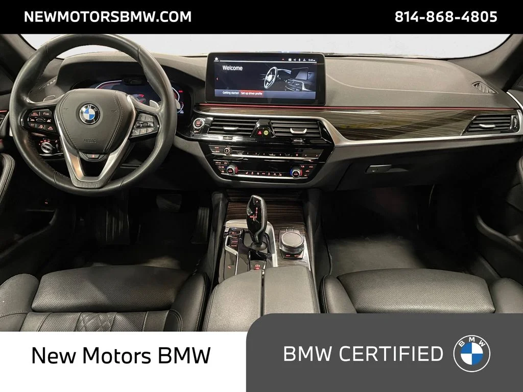 Used 2023 Black Sapphire Metallic BMW 530i xDrive image 10